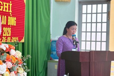 Hội nghị cán bộ viên chức, người lao động năm học 2025 – 2026