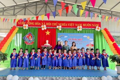 LỄ TỔNG KẾT – LỄ RA TRƯỜNG CHO TRẺ 5-6 TUỔI TRƯỜNG MẦM NON SAO MAI