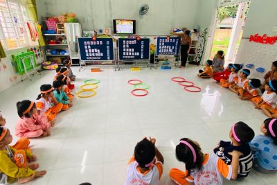Trường MN Sao Mai tổ chức hội thi giáo viên dạy giỏi cấp trường năm học 2022 – 2023